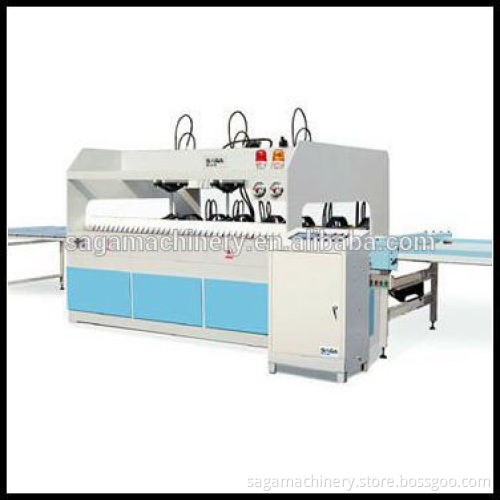 Wood board combination woodworking machine with high frequency